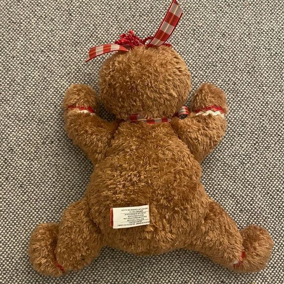 Douglas Plush Gingerbread Girl 7" Cuddle Toys Bean Bag Stuffed Toy - Picture 2 of 3